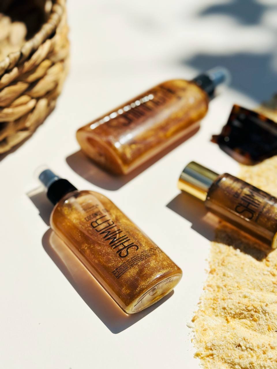 Coconut Shimmer Body Oil with SPF 15