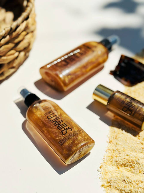 Coconut Shimmer Body Oil with SPF 15