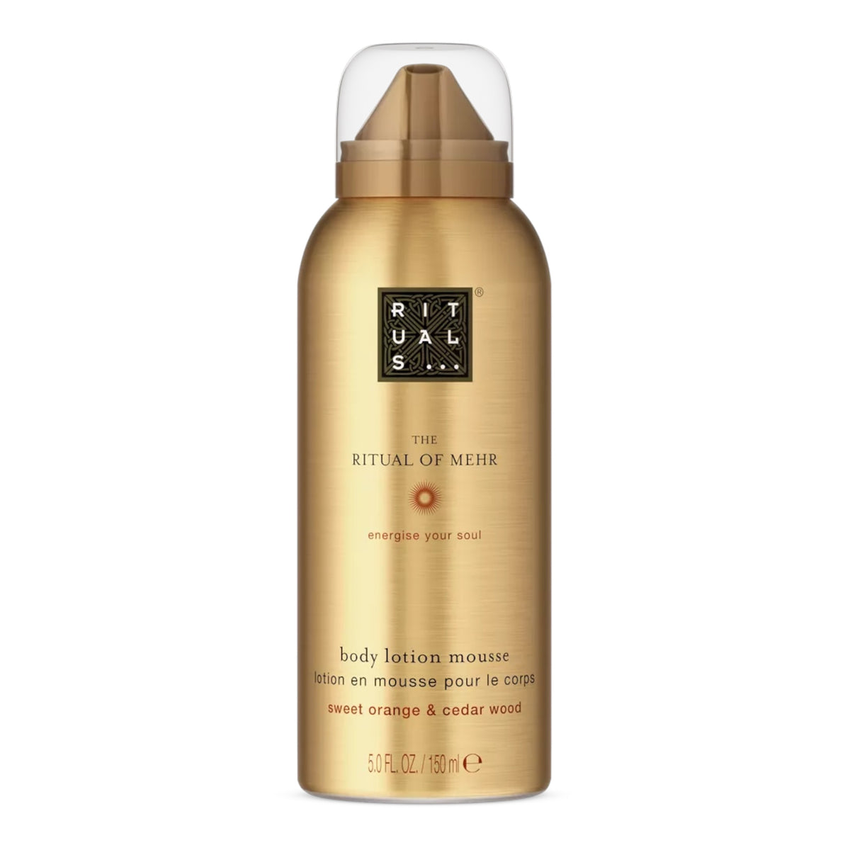 THE RITUAL OF MEHR body lotion mousse