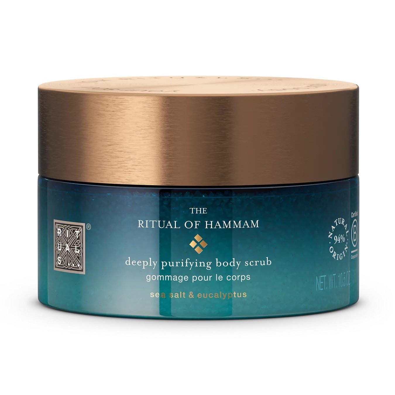 Le gommage corps THE RITUAL OF HAMMAM